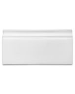 Thassos White Marble 6x12 Skirting Baseboard Trim Molding Polished