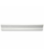 (Sample) Thassos White Marble 2x12 Chair Rail Trim Molding Honed