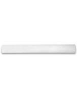 Thassos White Marble 1x12 Quarter Round Covering Edge Pencil Liner Trim Molding Honed