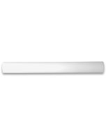 Thassos White Marble 1x12 Quarter Round Covering Edge Pencil Liner Trim Molding Polished