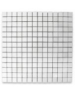 Thassos White Marble 3/4x3/4 Square Mosaic Tile Honed