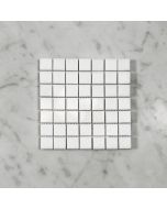 (Sample) Thassos White Marble 3/4x3/4 Square Mosaic Tile Polished