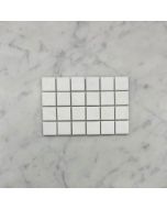 Thassos White Marble 1x1 Square Mosaic Tile Honed