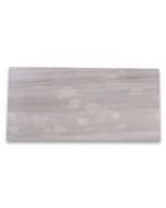 Athens Grey Wood Grain Marble 6x12 Subway Tile Polished